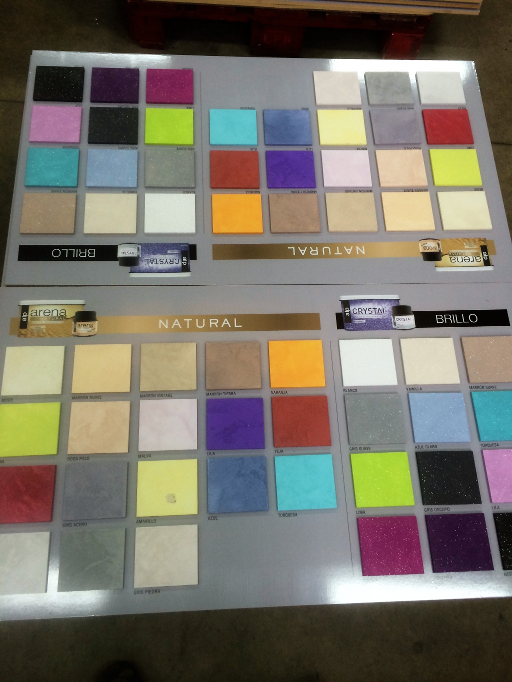 Paleta de colores